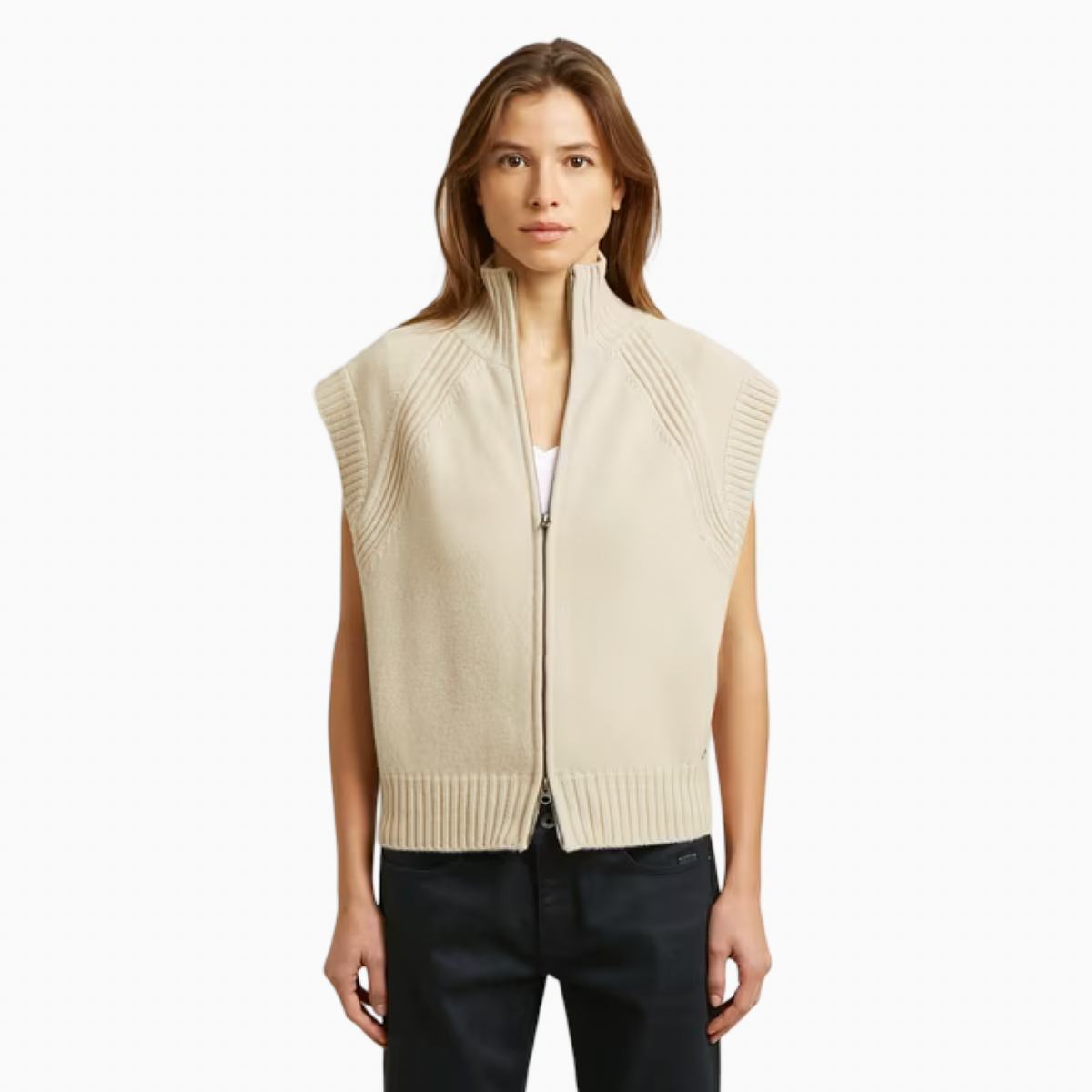 Дамски елек G-Star Women Knit Gilet D30195-D770-1214 Front View