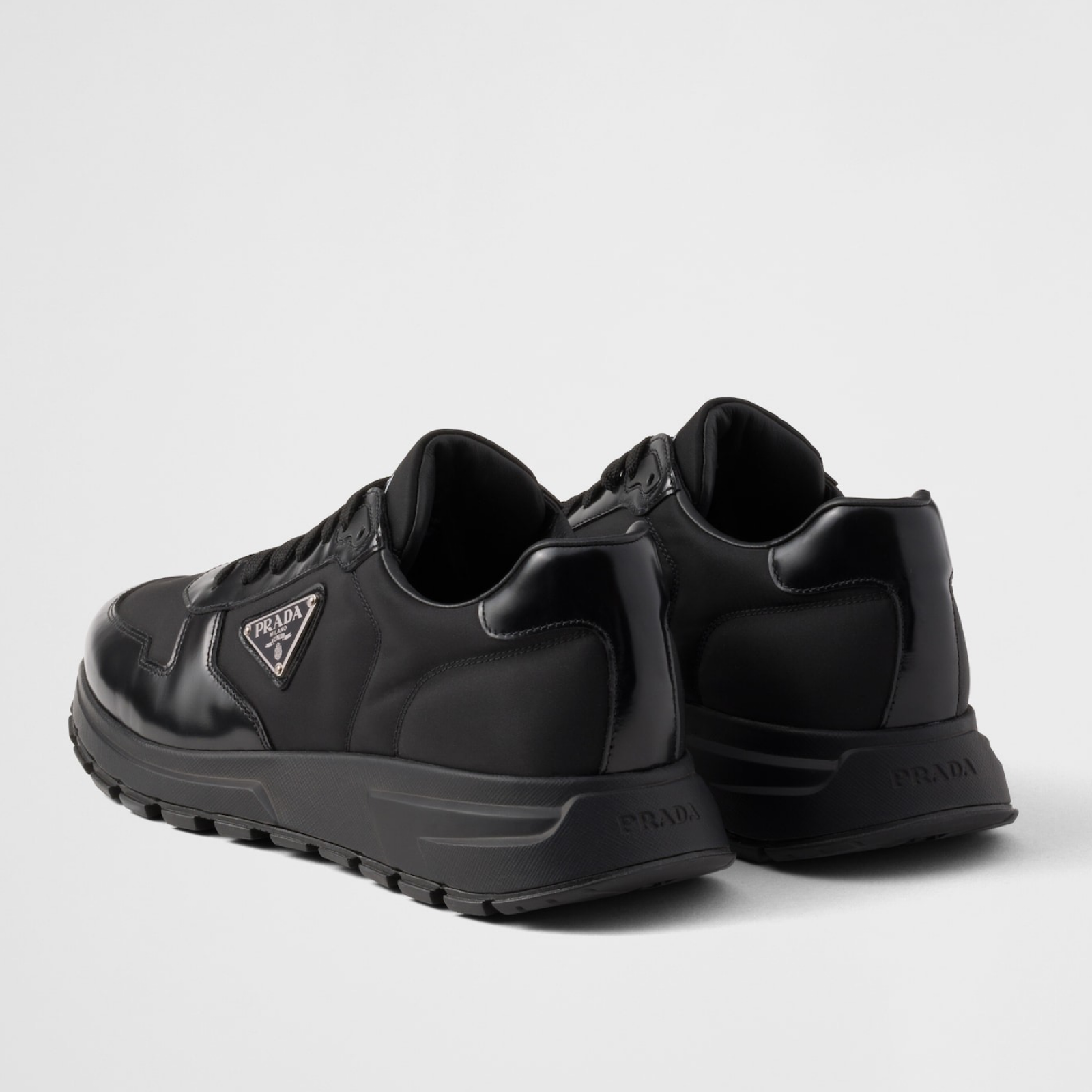 Prada Prax 01 Re-Nylon Men Sneakers 2EE369 3LKI F0002 Heel View