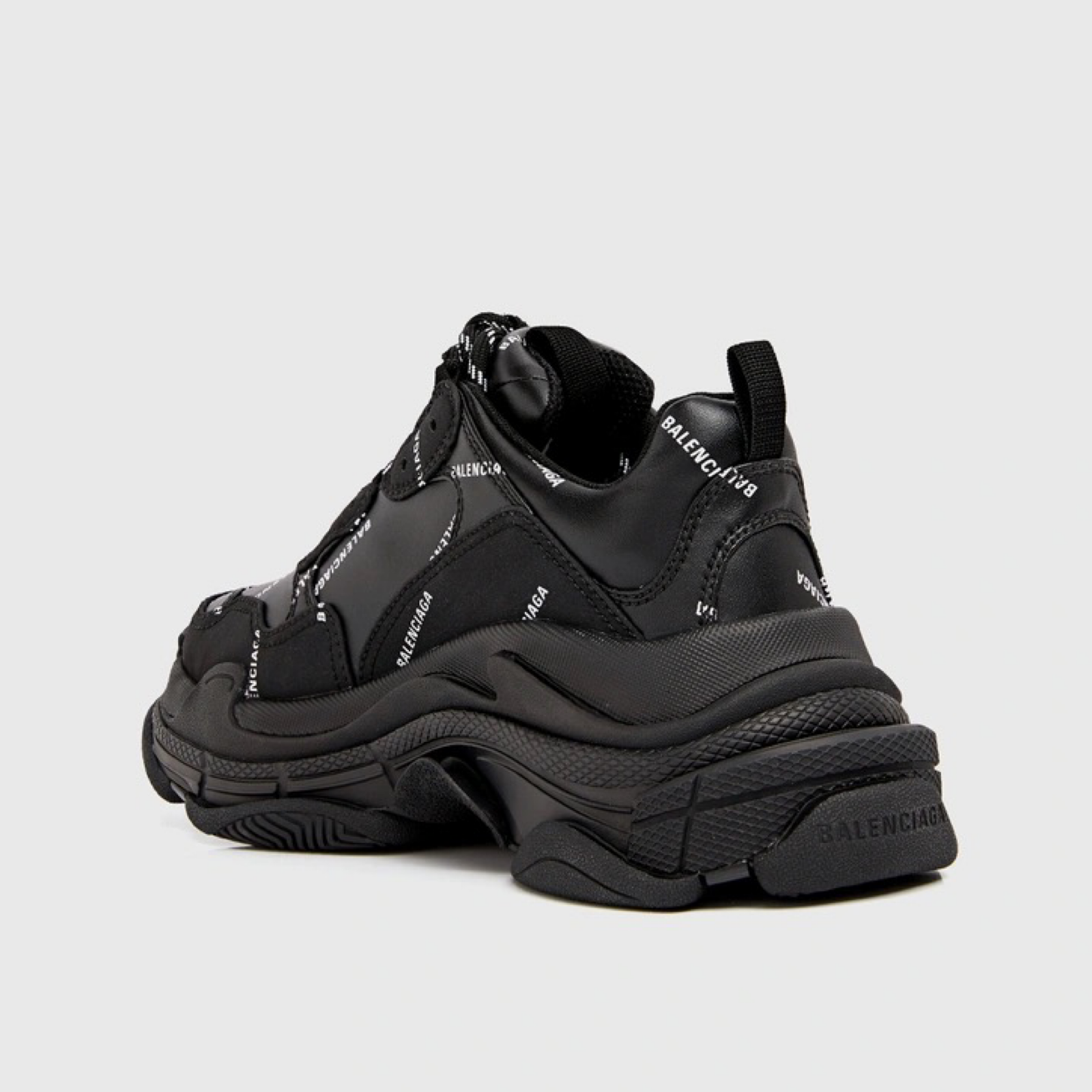 Balenciaga Triple S Sneakers Heel View