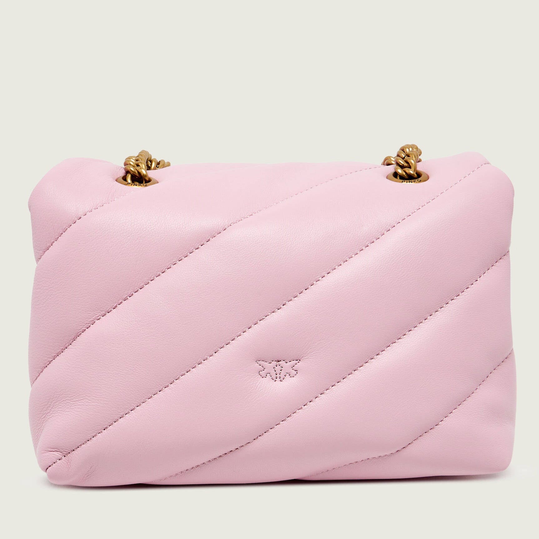 Дамска чанта Women’s shoulder bag Pinko Love Puff Mini 100039 A0F2 P26Q Pink Back view