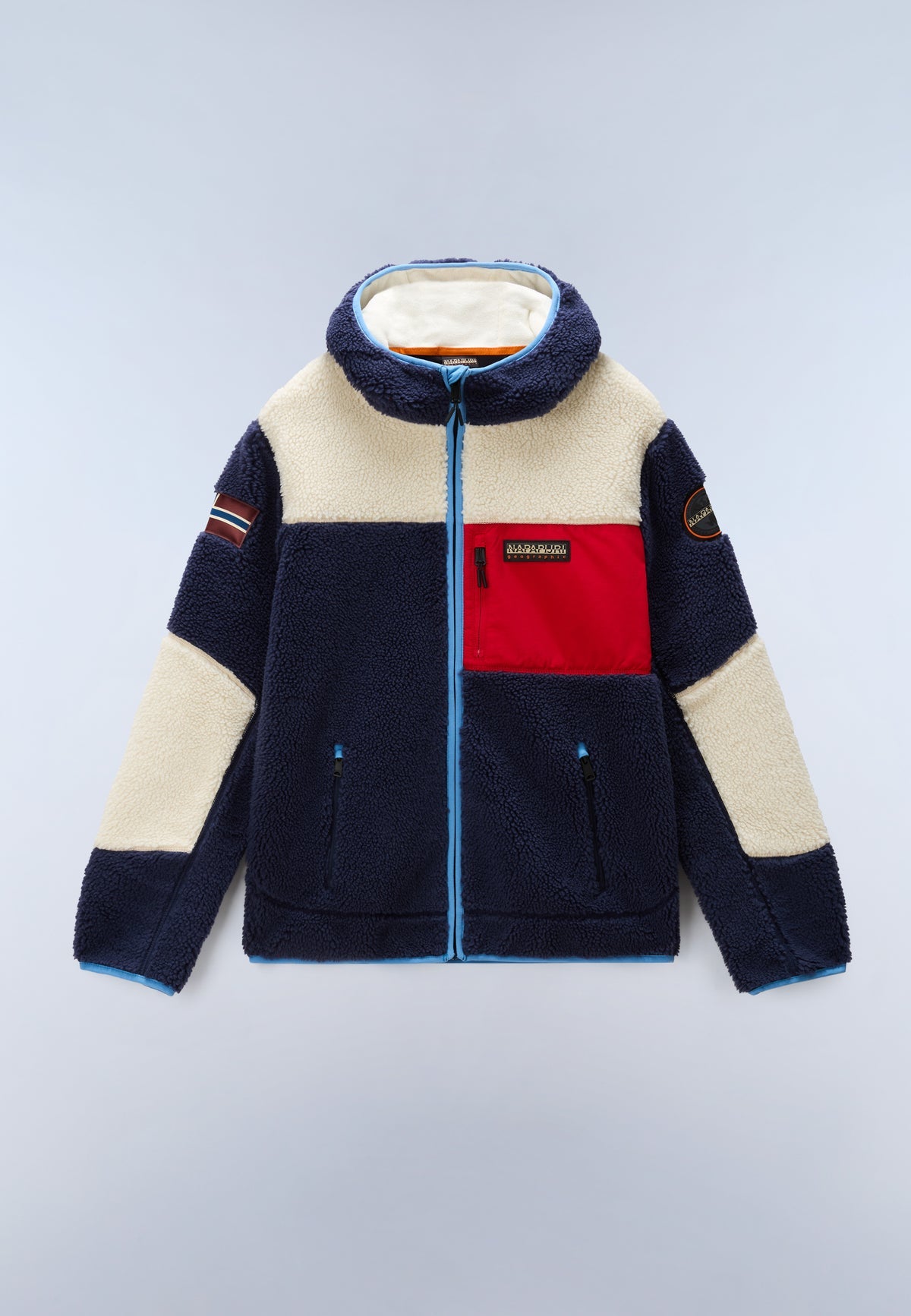 Men’s Full-Zip Fleece Hoodie Napapijri Yupik
NP0A8AZUYUPIKFZ5 M6E front view