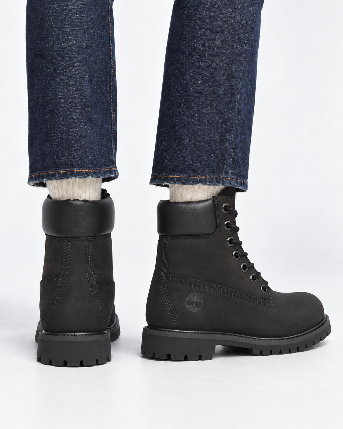 Мъжки боти Men’s ankle boots Timberland Premium 6-inch Waterproof TB110073001 Black back view
