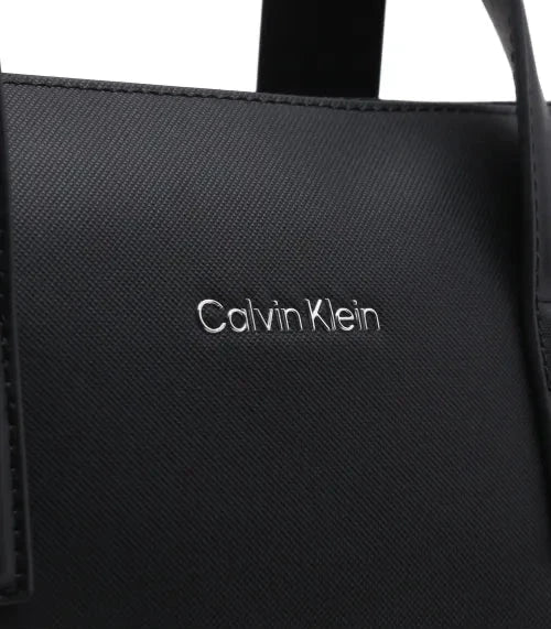 Мъжка бизнес чанта за лаптоп Men’s business laptop bag Calvin Klein K50K511221 BEH logo view