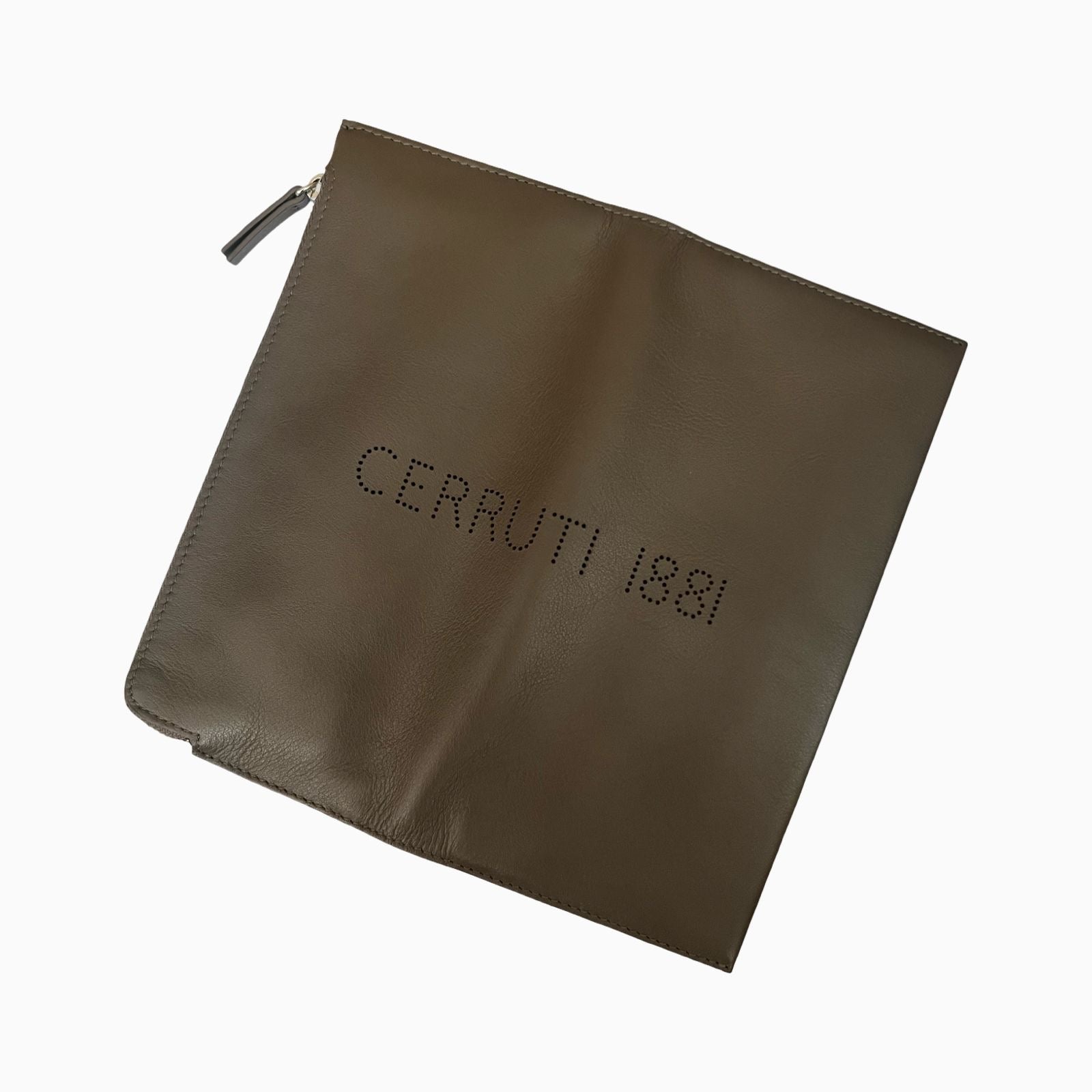 Мъжки клъч портфейл Men's clutch wallet Cerruti 1881 Carson CEMA02695M Brown top view