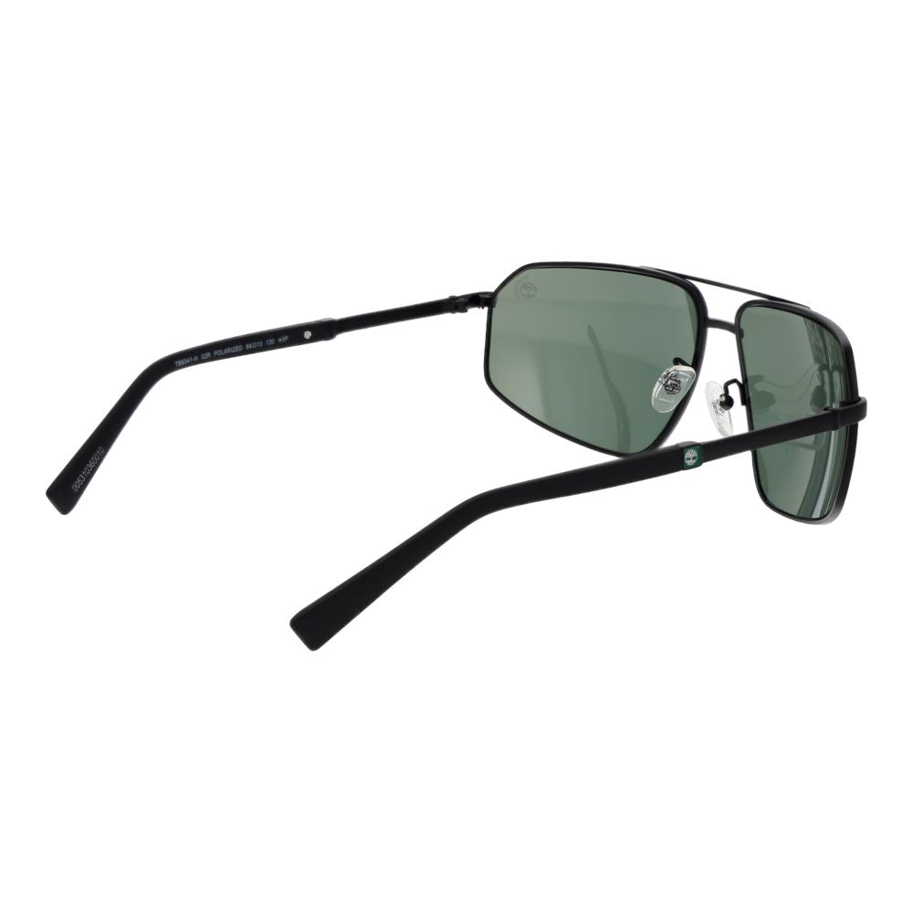 Мъжки слънчеви очила Men’s metal sunglasses Timberland TB9341-H 02R Black angled view