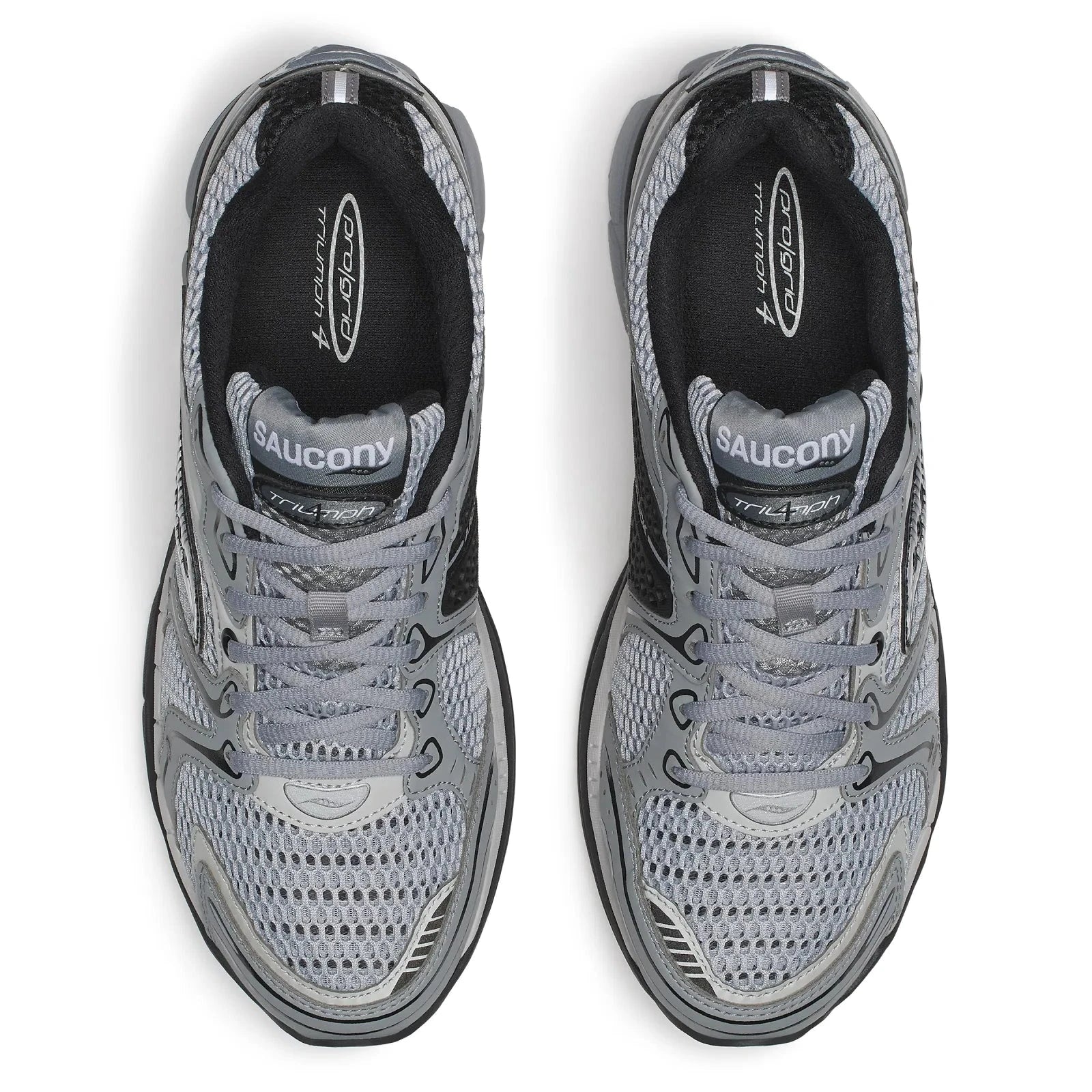 Мъжки маратонки Men’s sneakers Saucony Progrid Triumph 4 OG S101231-1009 Gray top view