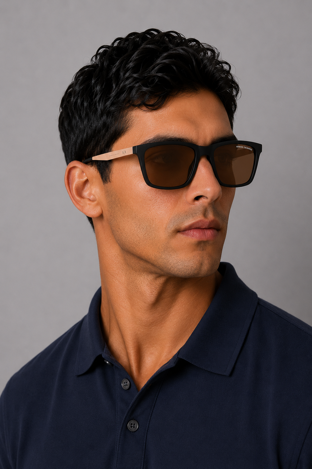 Мъжки слънчеви очила Men’s sunglasses ARMANI EXCHANGE AX4138S807873 lifestyle view