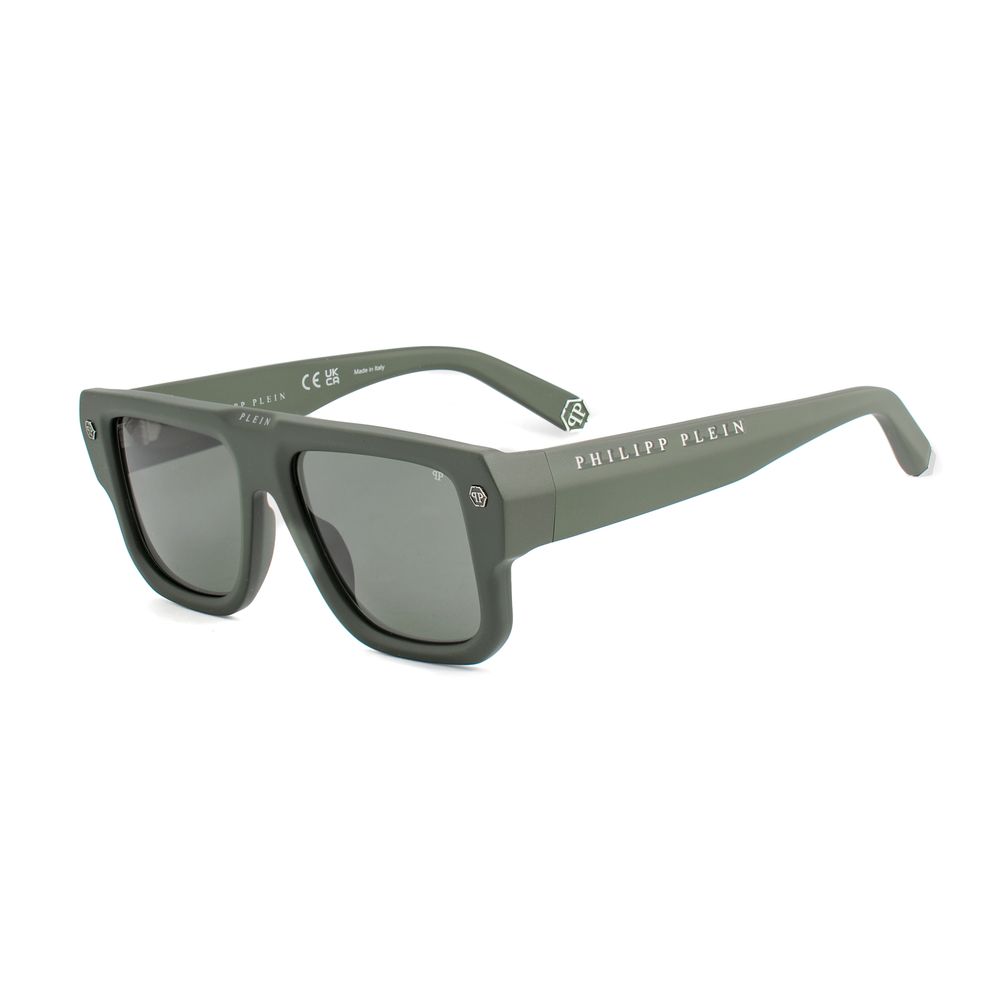 Мъжки слънчеви очила Men’s sunglasses PHILIPP PLEIN SPP179 0Z29 Olive Green angled view