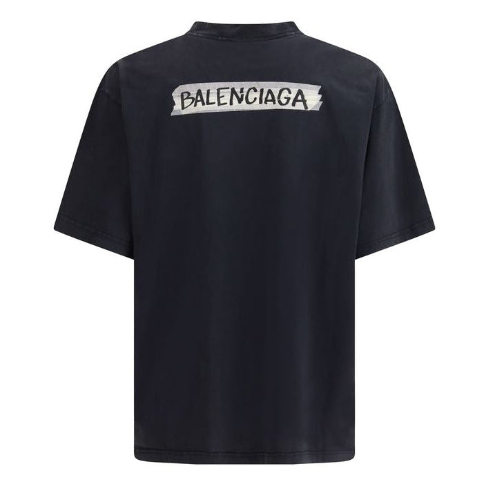 Мъжка тениска Men’s t-shirt Balenciaga
764235TTVL6 1041 Black back view