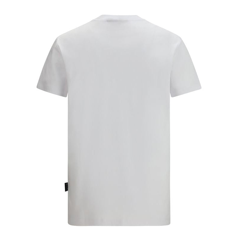 Мъжка тениска Men’s t-shirt Philipp Plein Hexagon AAECMTK8740PJY002N01 White back view