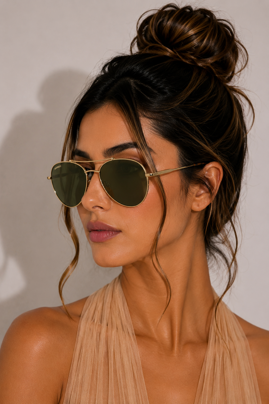 Ochelari de soare unisex Serengeti Pete SS599005 Pete Auriu — Vedere suplimentară 3