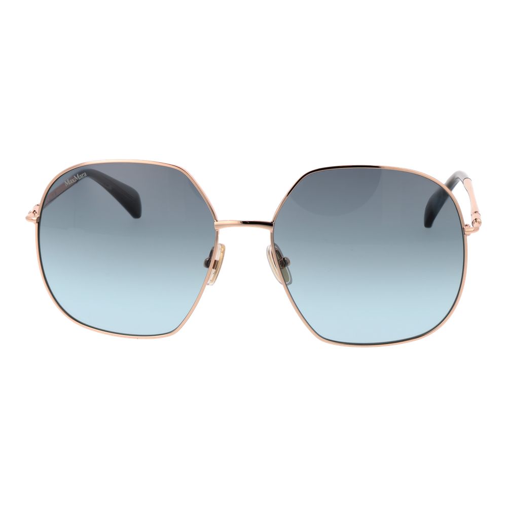 Дамски слънчеви очила Women’s metal sunglasses Max Mara MM0061 28W Rose Gold front view