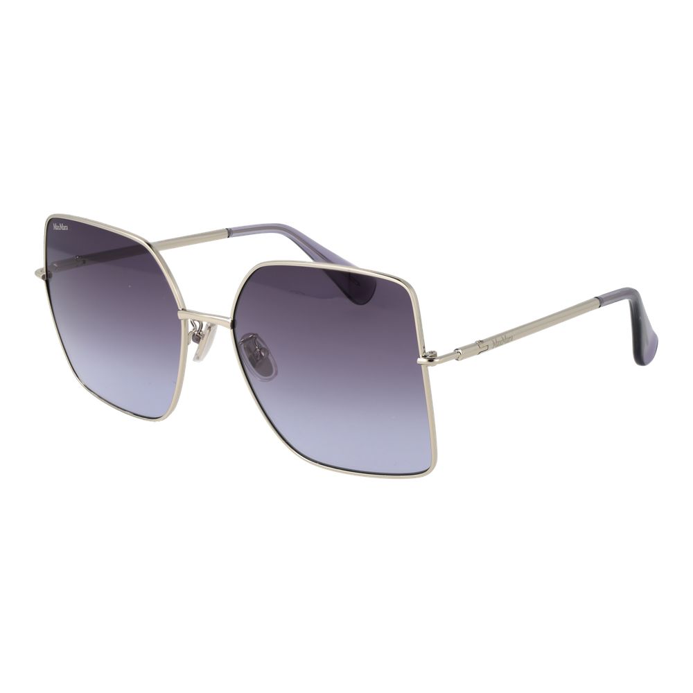 Дамски слънчеви очила Women’s metal sunglasses Max Mara MM0062-H 16W Silver