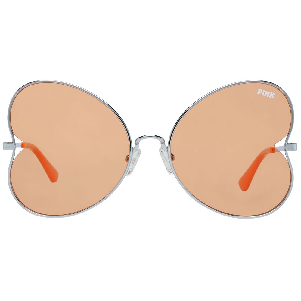 Дамски слънчеви очила пеперуда Women's metal sunglasses VICTORIA’S SECRET PINK PK0012 16F Orange front view