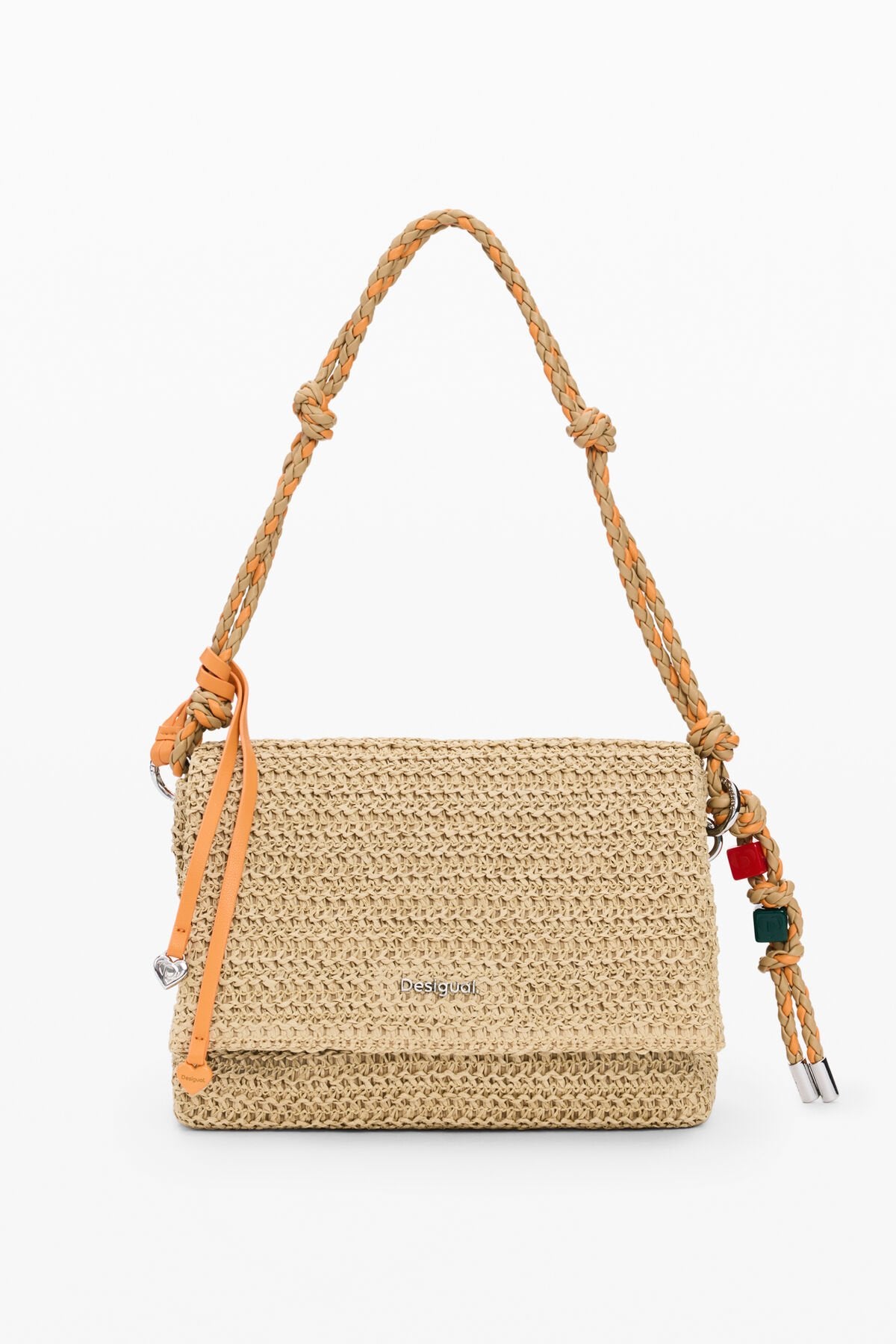 Дамска чанта Women’s raffia handbag Desigual
26SAXO03 1014 front view