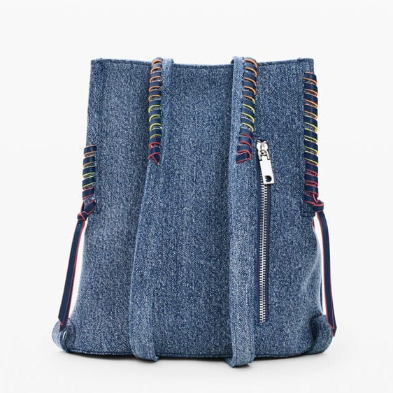 Дамска раница Women’s rucksack Desigual
26SAKD08 5005 Denim Blue back view