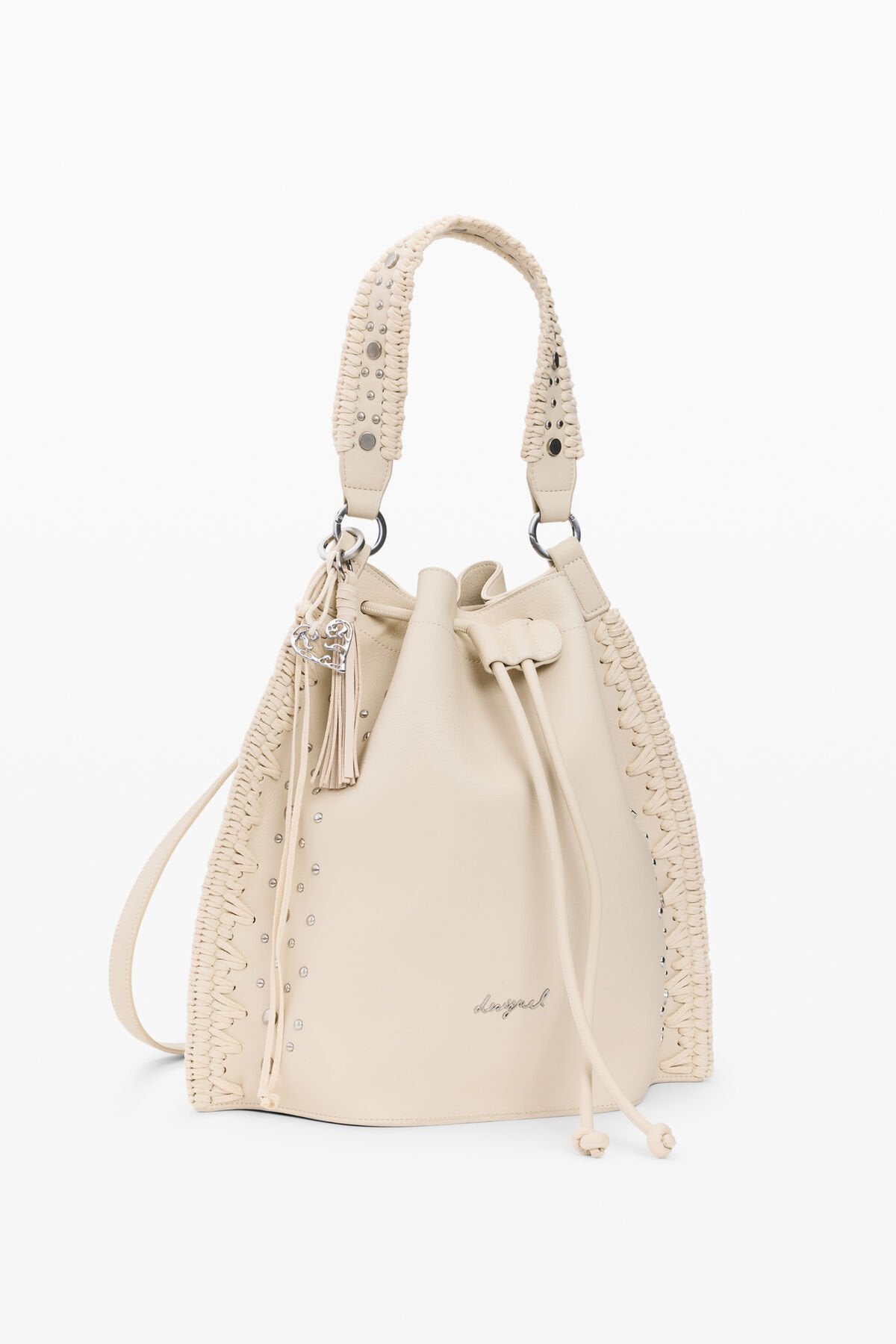 Дамска раница Women’s rucksack Desigual
26SAKP33 1008 Off-White angled view