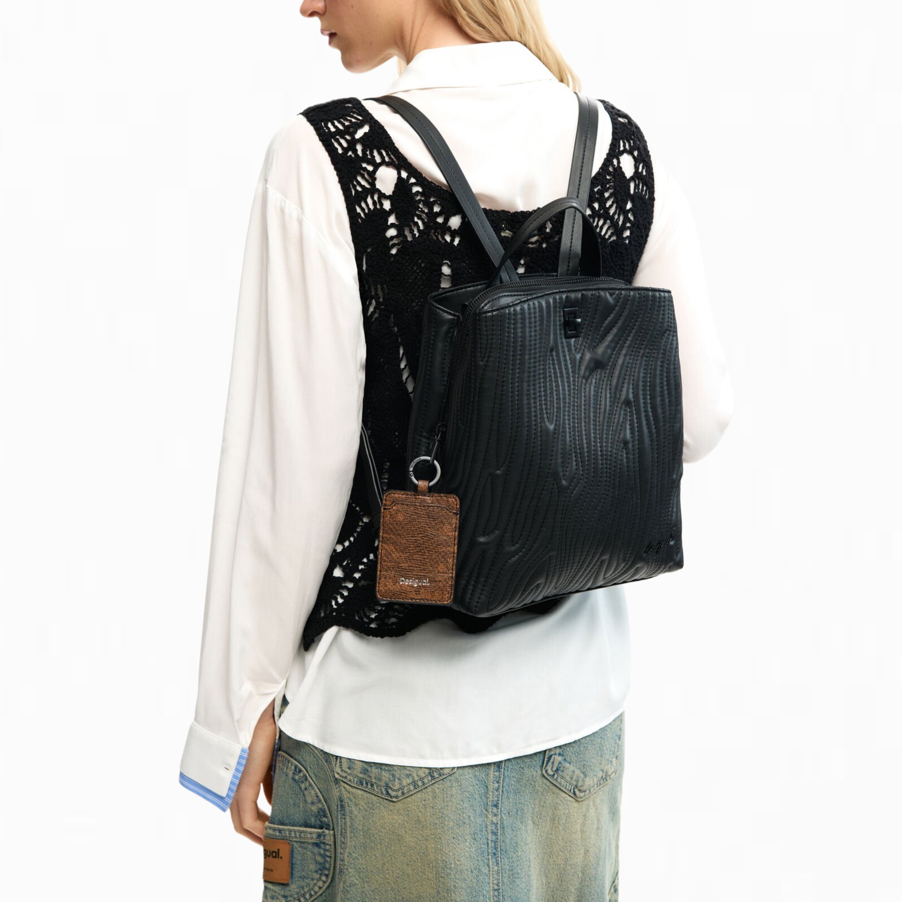 Дамска раница Women’s rucksack Desigual
26SAKP42 2000 Black