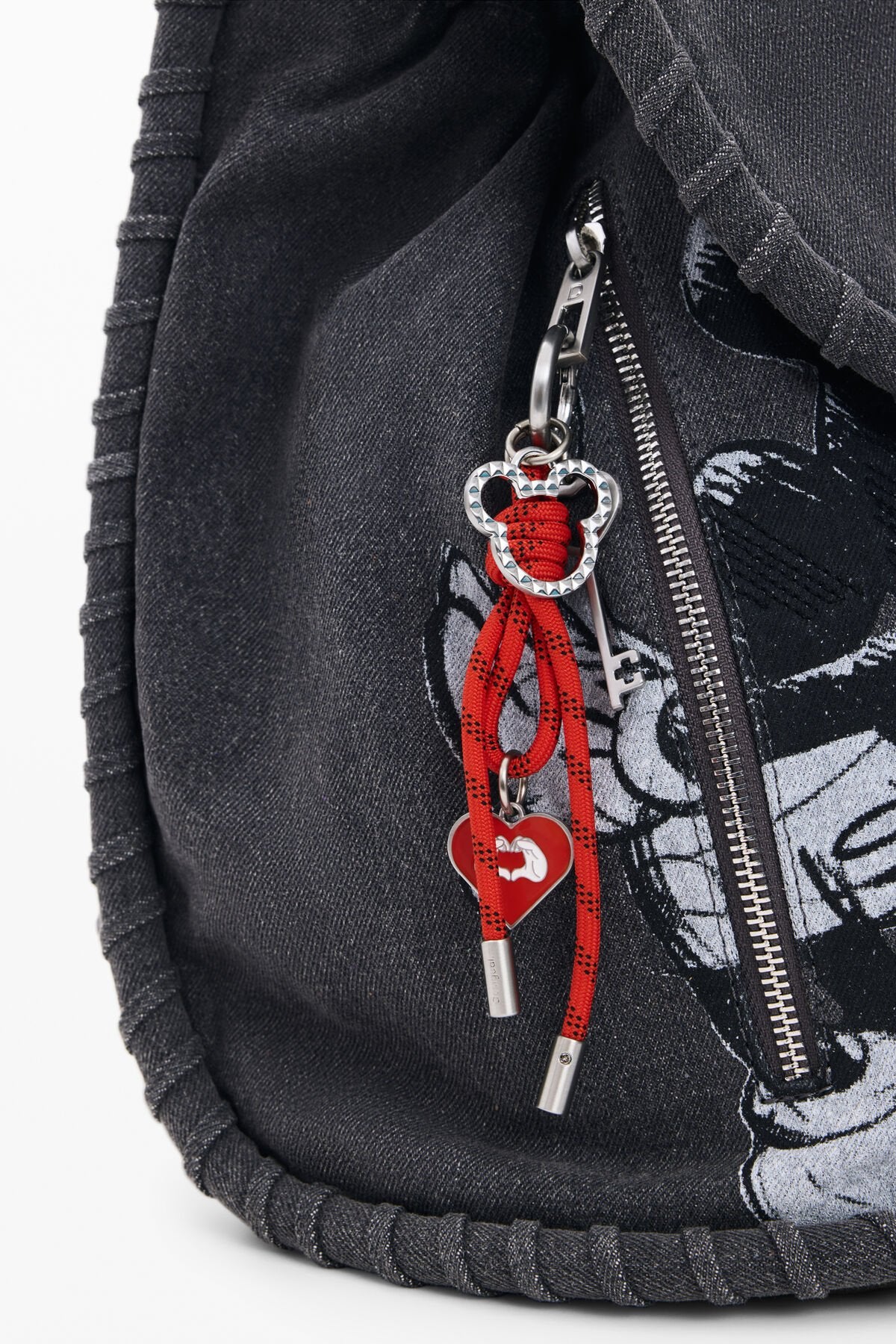 Дамска раница Women’s rucksack Desigual Mickey Mouse™ 26SAKD01 2060 Gray detail view