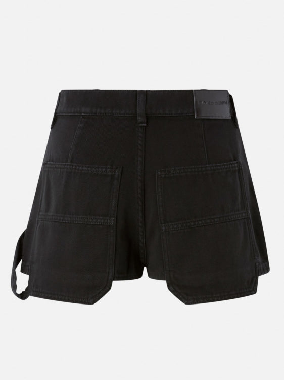 Дамски къси панталони Women's short jeans Pinko 104893 A2HD Z99 Black