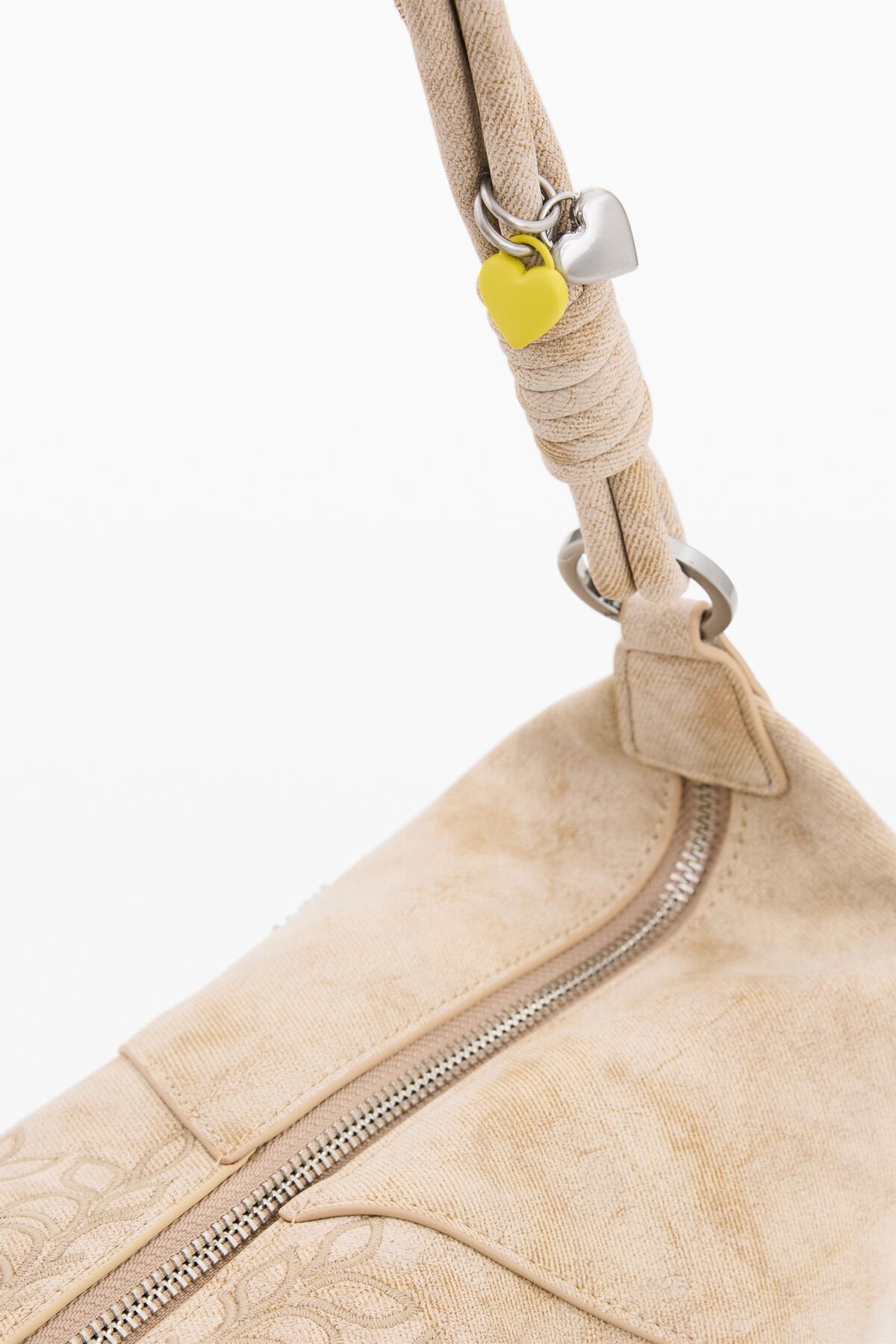 Дамска чанта Women’s shoulder bag Desigual 26SAXPB7 1018 Beige detail view