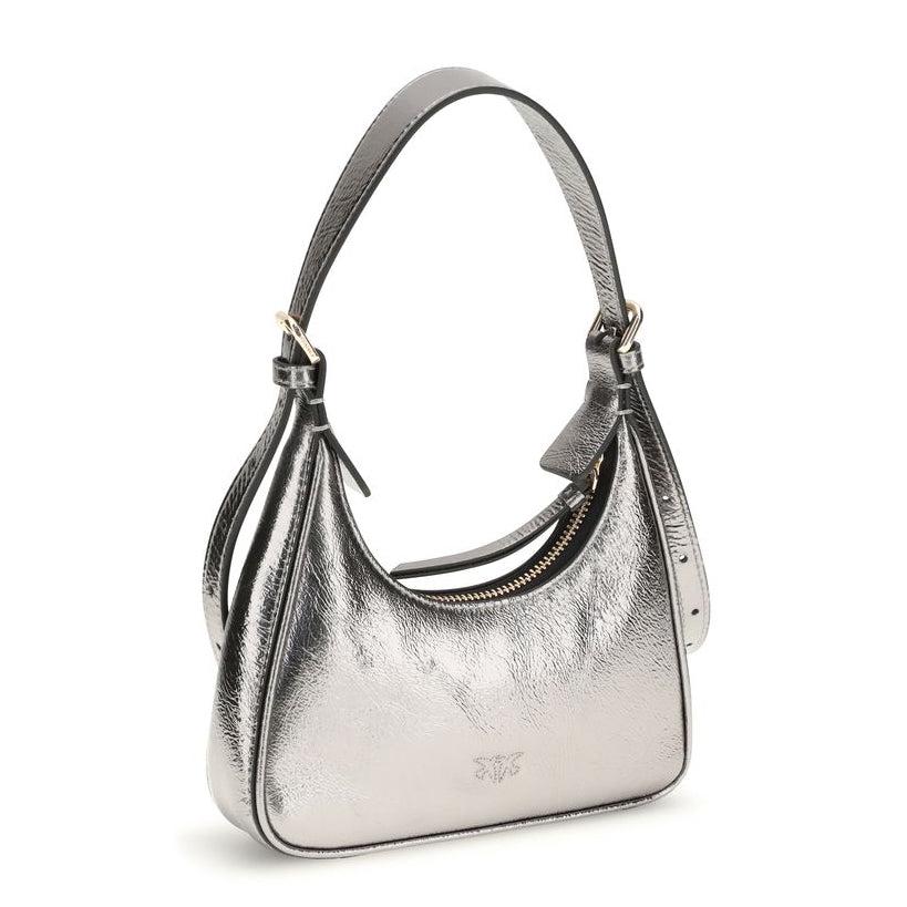 Дамска чанта Women’s shoulder bag Pinko
106168 A2H2I EHY Silver back view