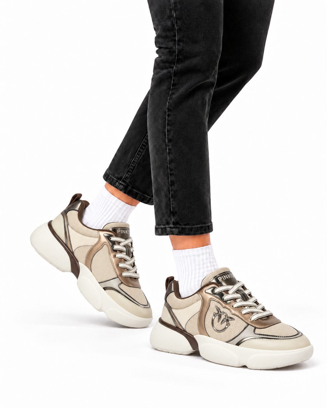 Дамски кецове Women’s sneakers Pinko Alba 03
SS0211P027ZU5 lifestyle view