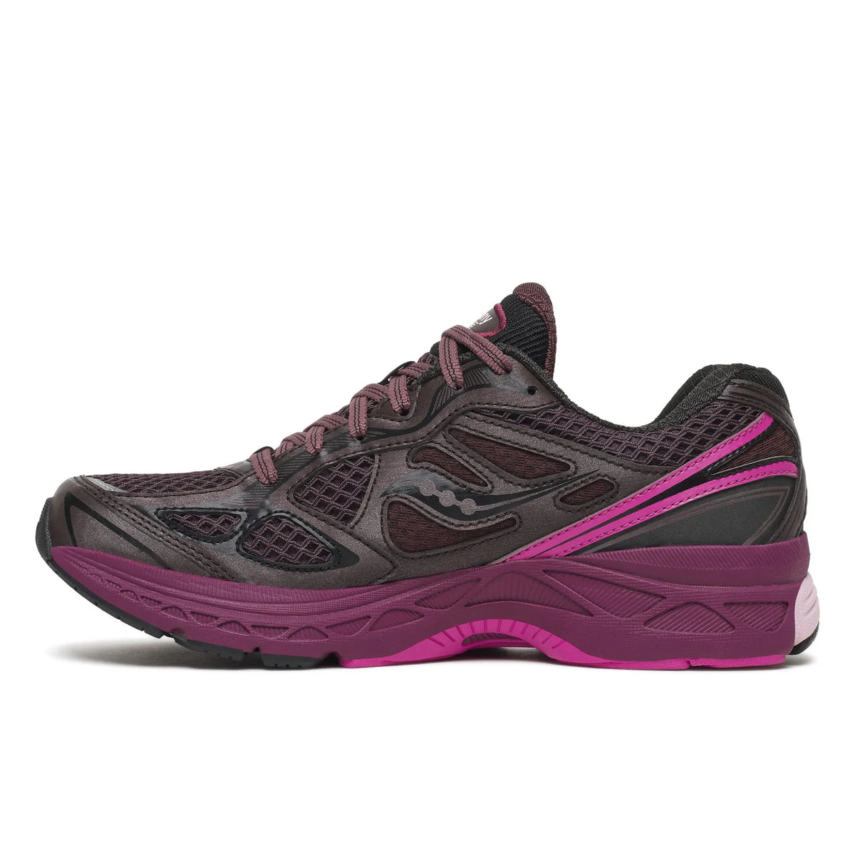 Pantofi sport pentru femei Saucony Progrid Guide 7 S101493-1050 (maro sirop / Mulberry / alb murdar) Vedere interioară