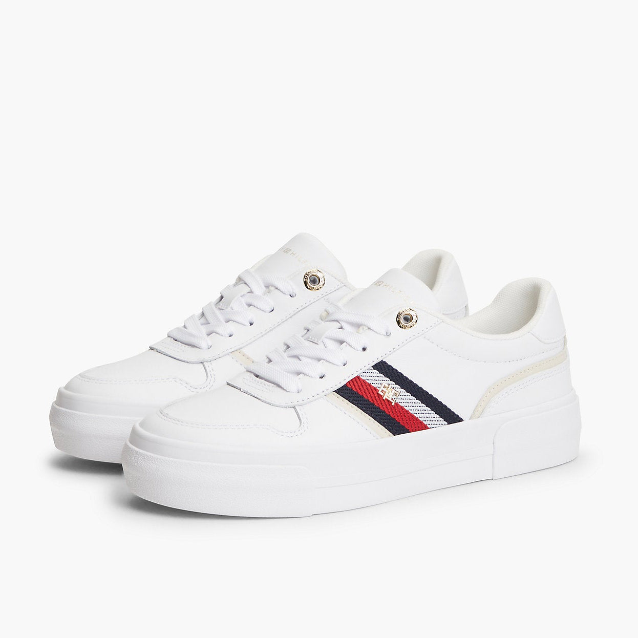 Дамски кецове Women’s sneakers Tommy Hilfiger
FW0FW09603YBS White