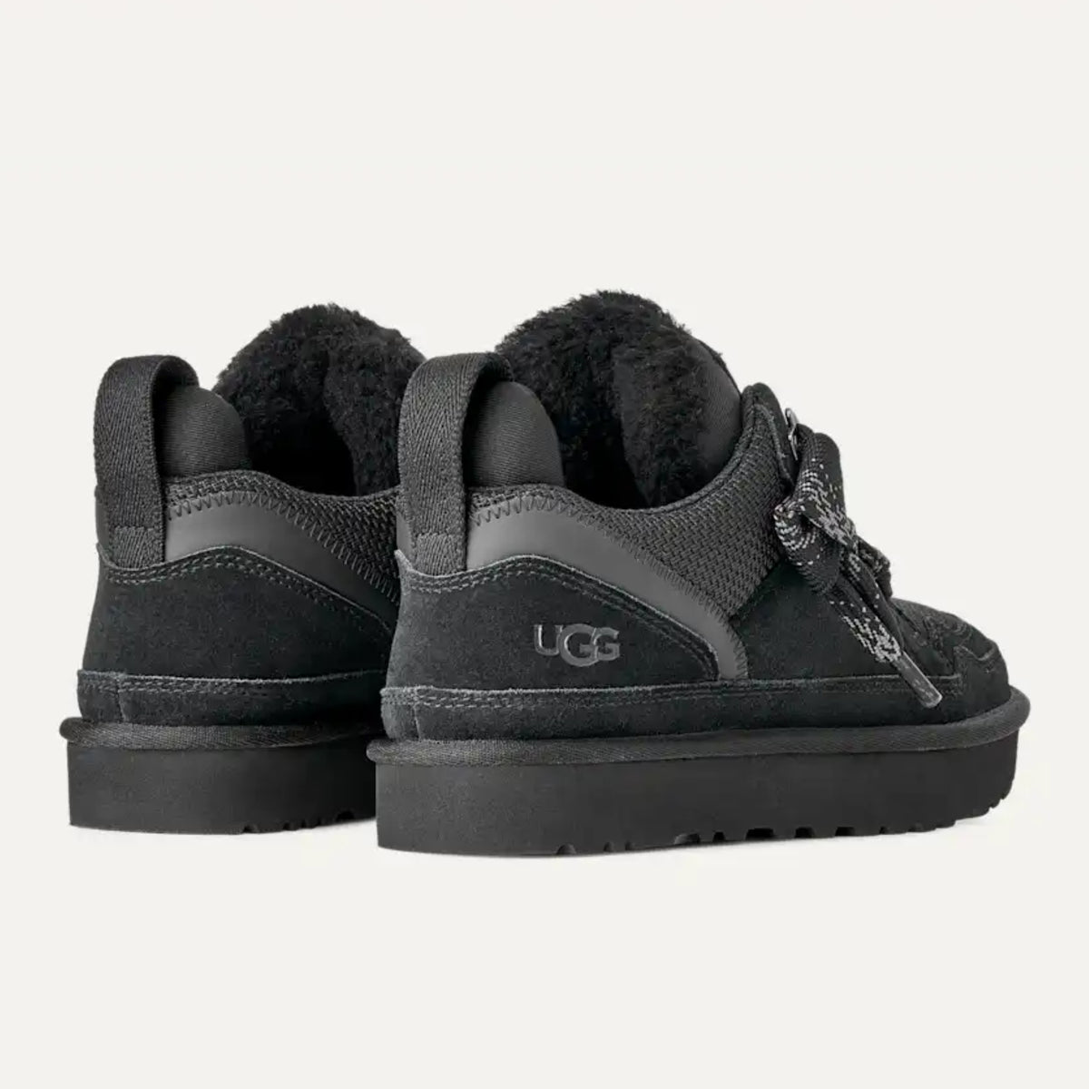 Pantofi sport pentru femei UGG Lowmel 1144032 (negru) Vedere din spate