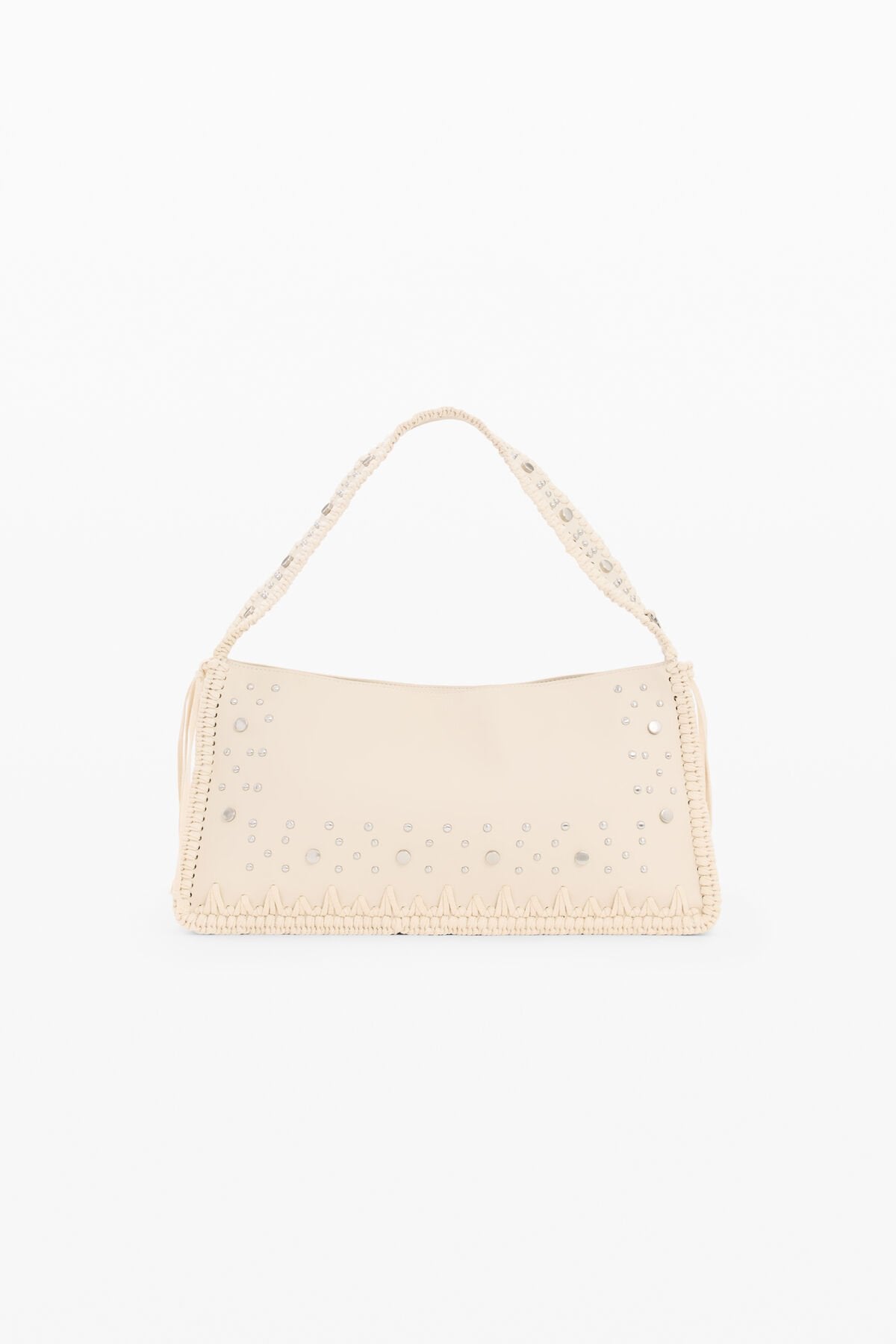 Дамска чанта за ръка Women’s studded handbag Desigual 26SAXP49 1008 back view