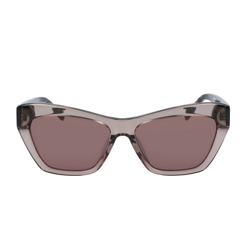 Дамски слънчеви очила Women’s sunglasses DKNY DK535S 270 Transparent Smoke / Crystal Smoke front view