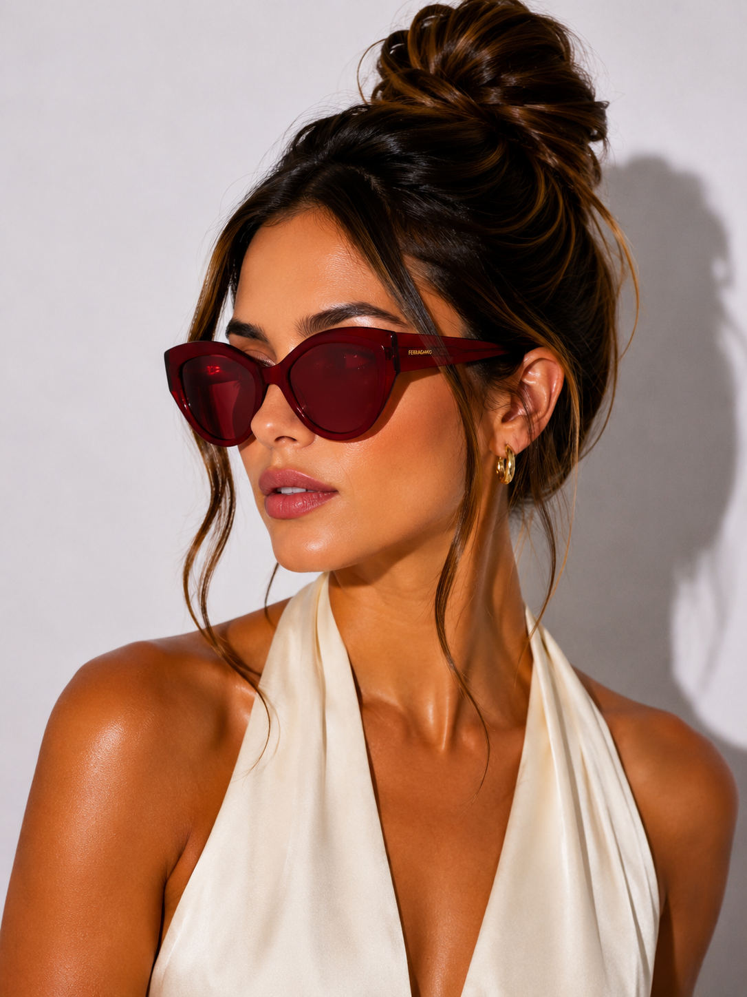 Дамски слънчеви очила Women’s sunglasses FERRAGAMO SF2004S 618 Red