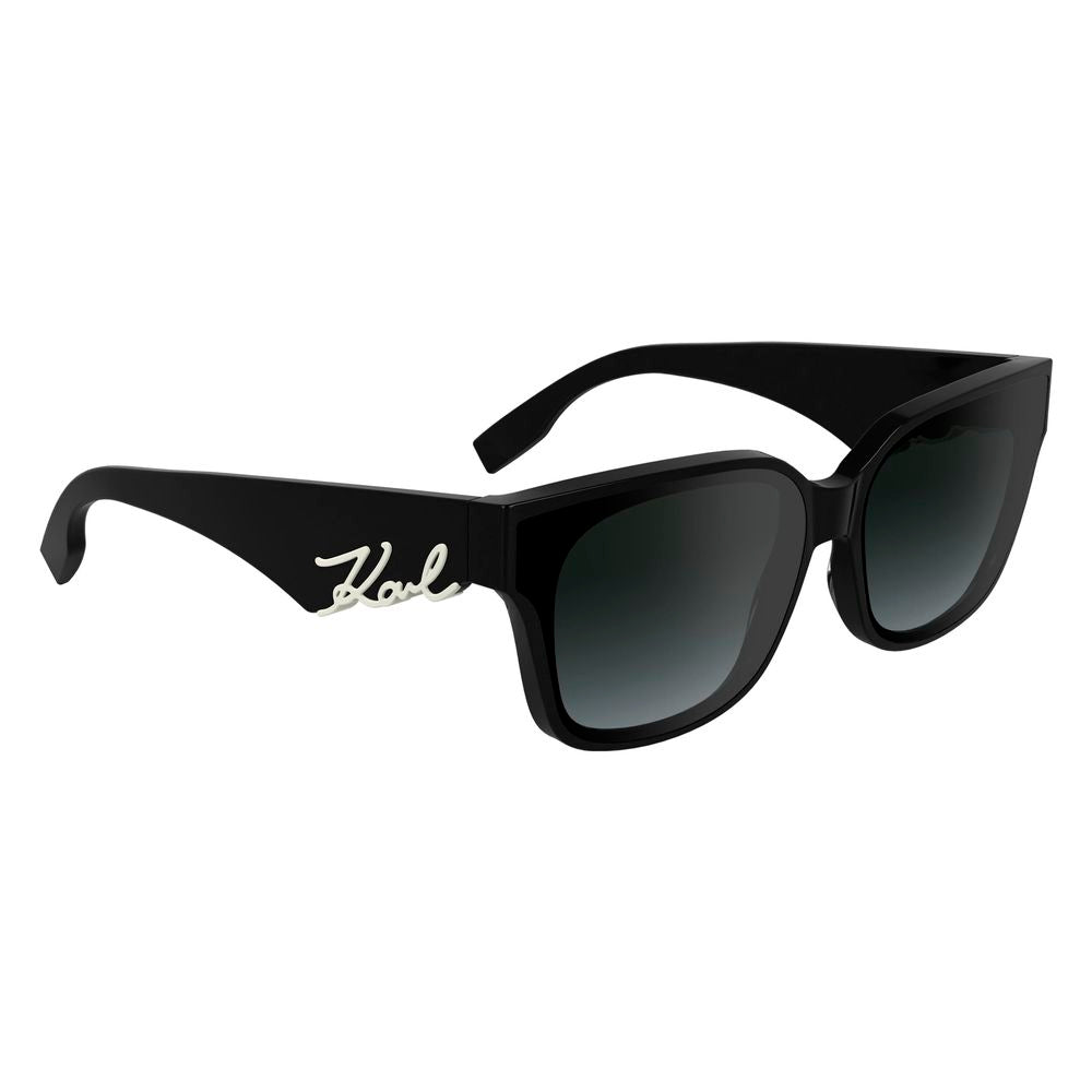 Дамски слънчеви очила Women’s sunglasses KARL LAGERFELD KL6161S1 Black angled view