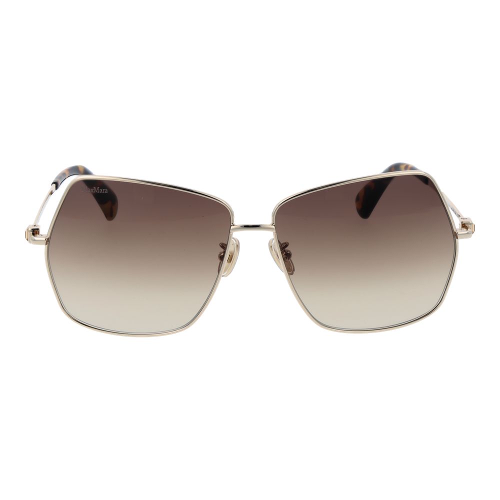 Дамски слънчеви очила Women’s sunglasses Max Mara MM0035-H 32F Gold front view