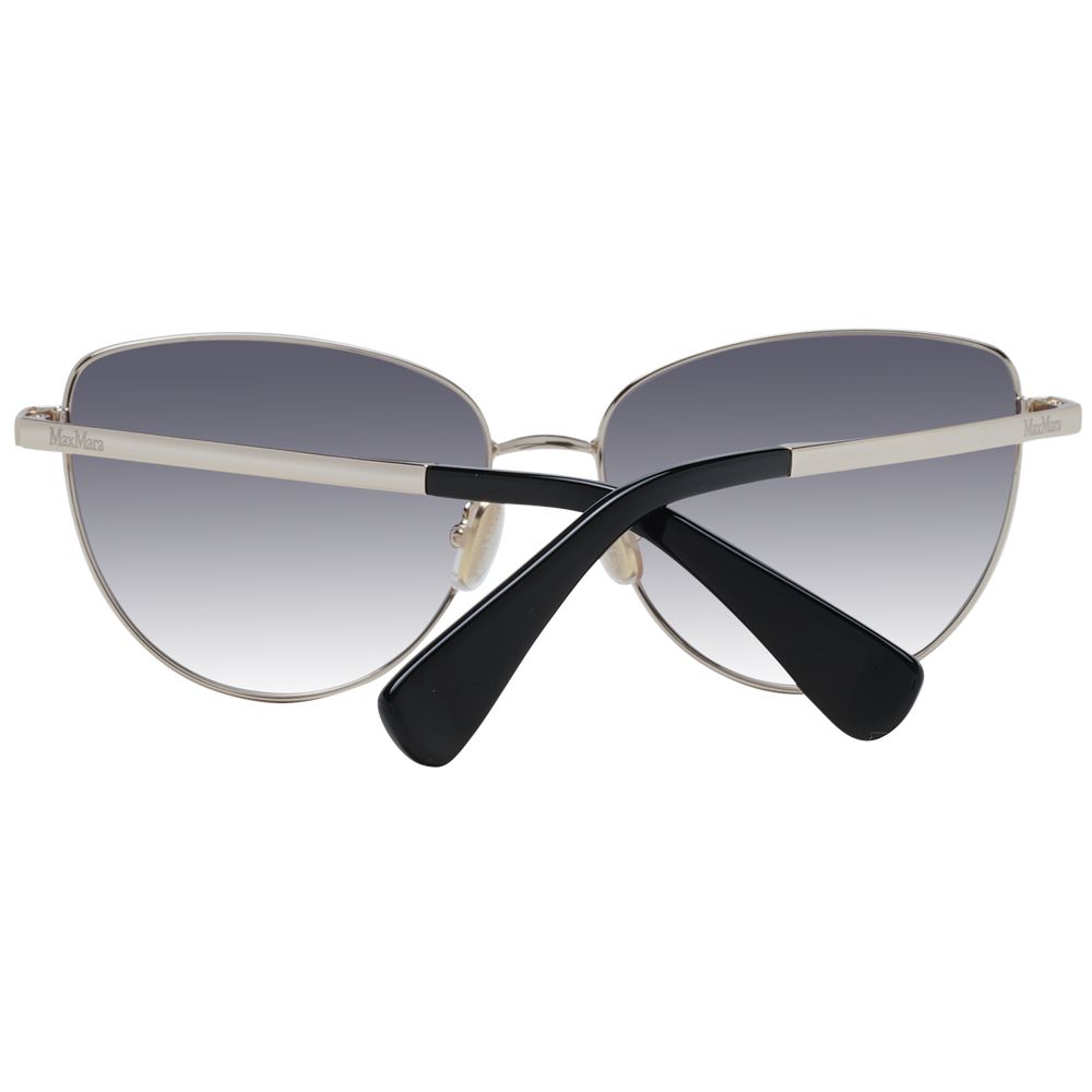 Дамски слънчеви очила Women’s sunglasses Max Mara MM0053 32B Golden back view