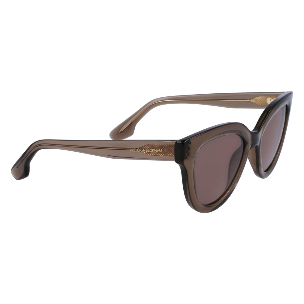 Дамски слънчеви очила Women’s sunglasses VICTORIA BECKHAM VB649S 303 Transparent Brown angled view