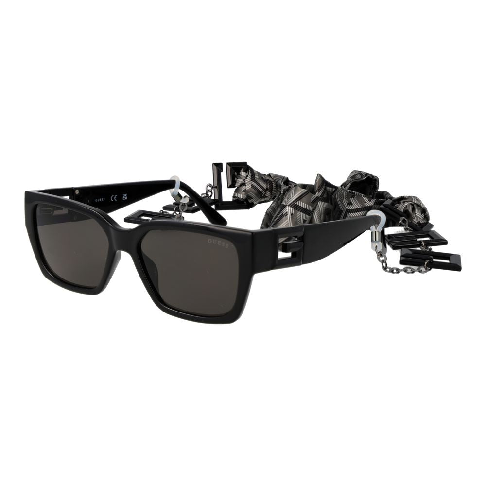 Дамски слънчеви очила Women’s sunglasses with strap Guess GU7916 01A Black