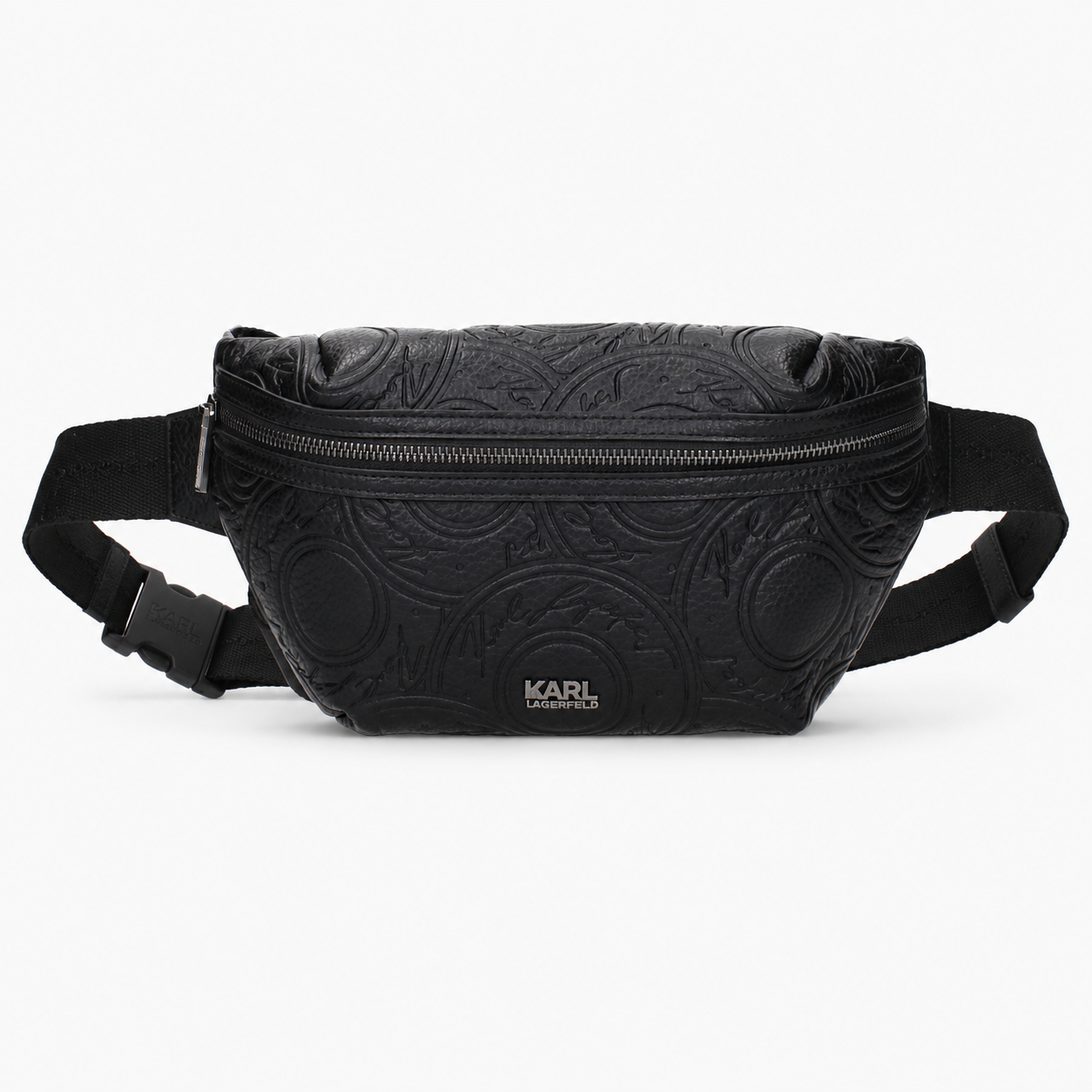 Дамска чанта за кръст Women’s waist bag Karl Lagerfeld BSM30012 999 Black front view