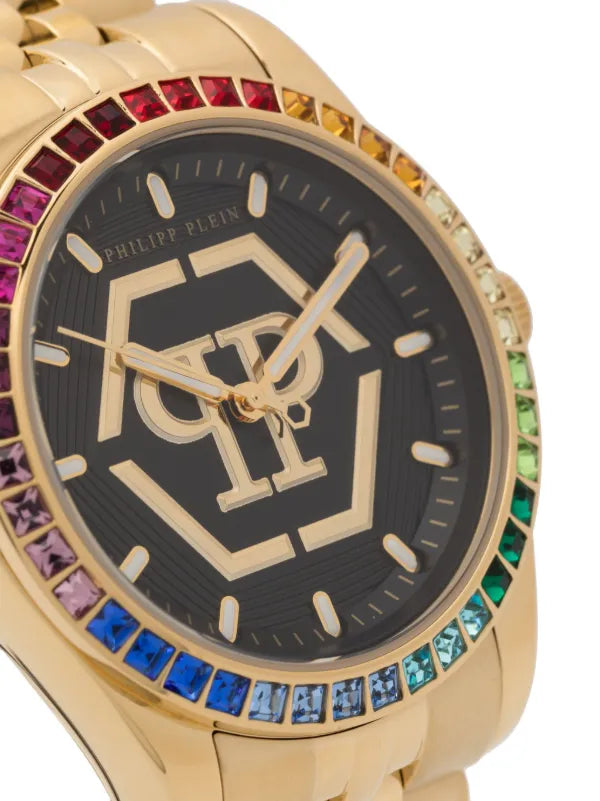 Дамски часовник Women’s watch Philipp Plein Plein Date Superlative PW2BA0623 close up view
