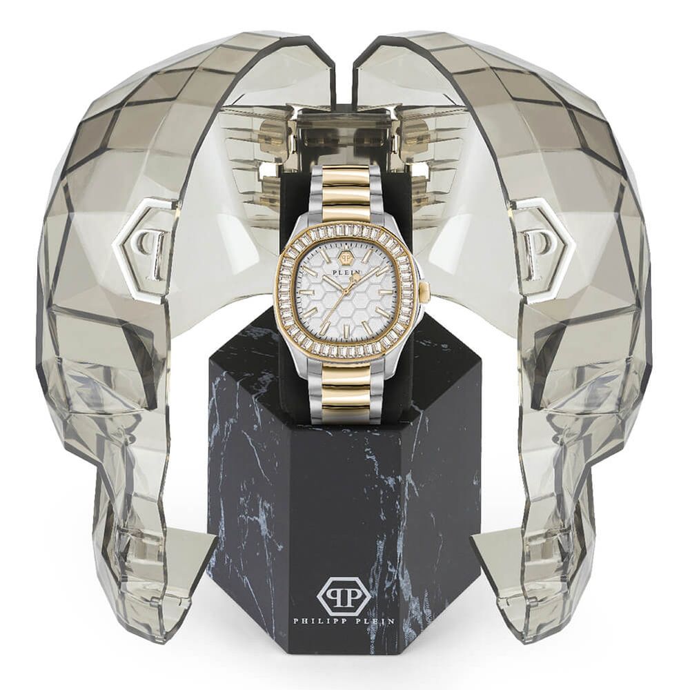 Дамски часовник Women’s watch Philipp Plein Spectre Lady PWTAA0523 Gold Silver box view