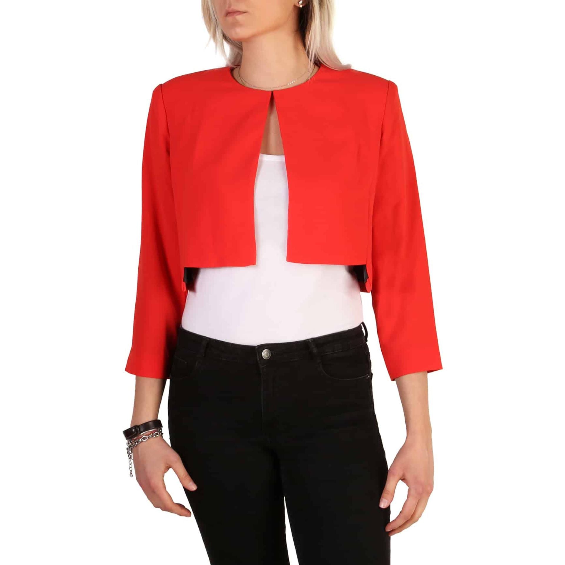 Дамско официално сако Women’s formal jacket Guess 82G220 8309Z FICR Red front view