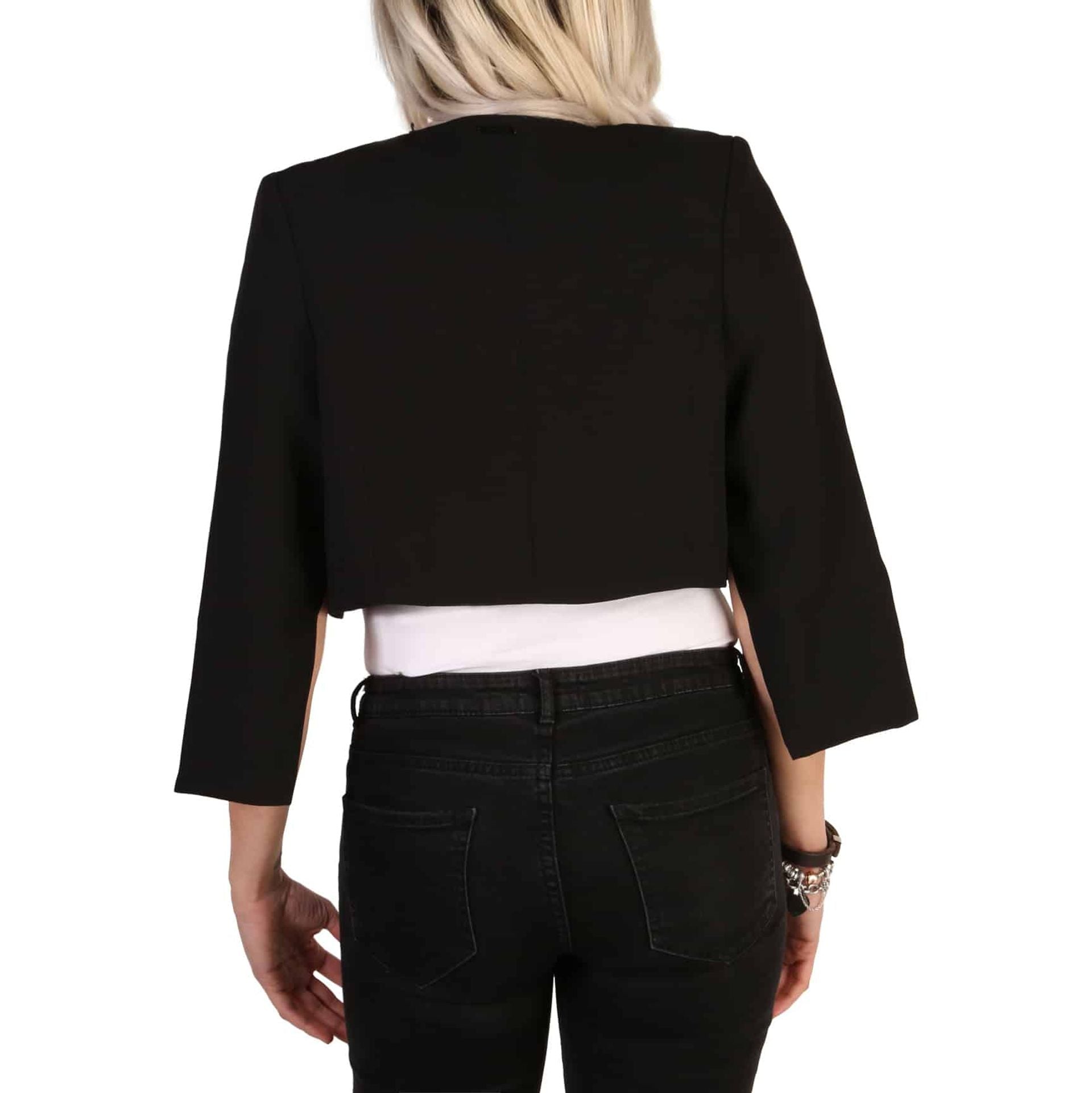 Дамско елегантно сако Women’s formal jacket Guess 72G306 8309Z A996 Black back view