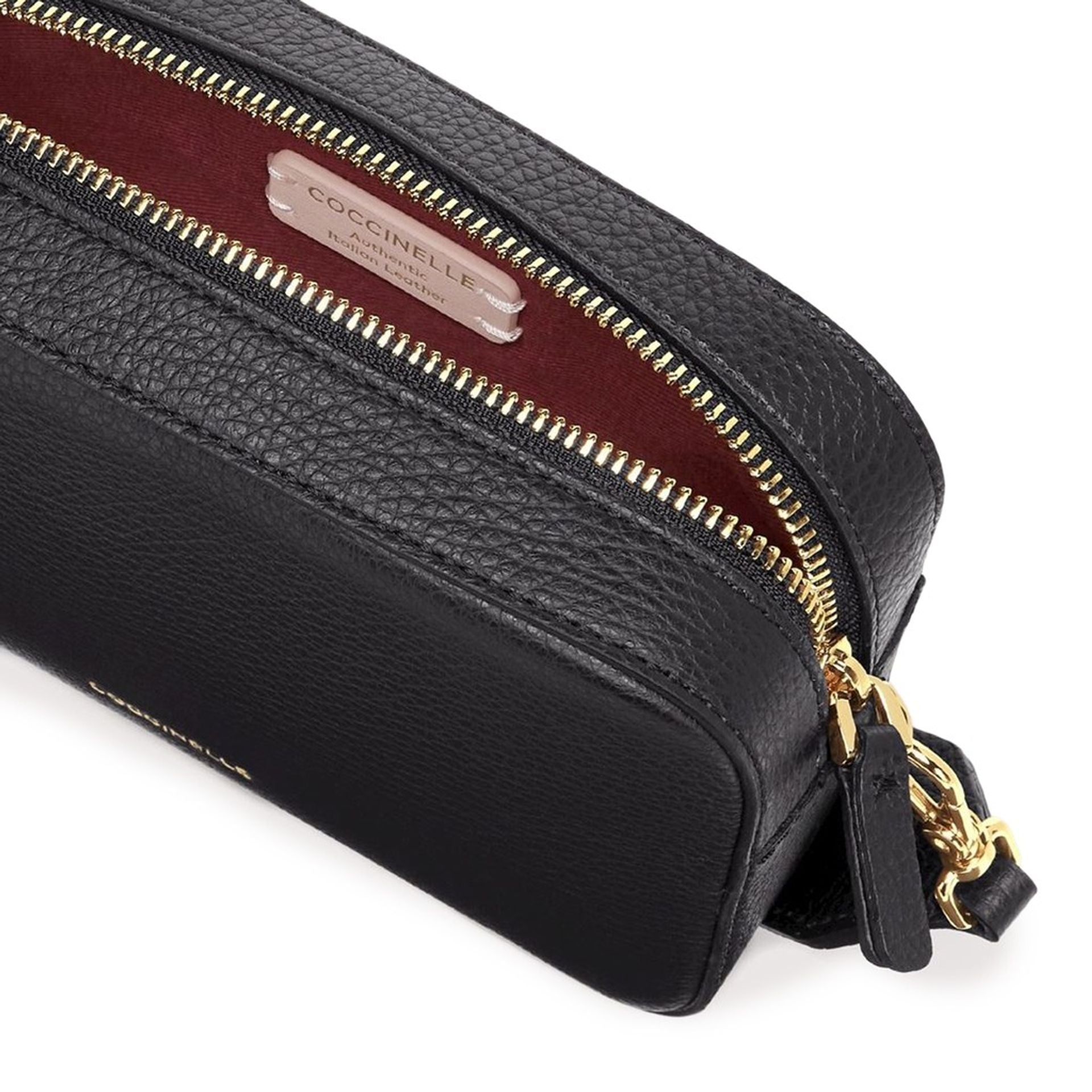 Дамска кросбоди чанта Women’s crossbody bag Coccinelle E5MN555M301 001 Black inside view