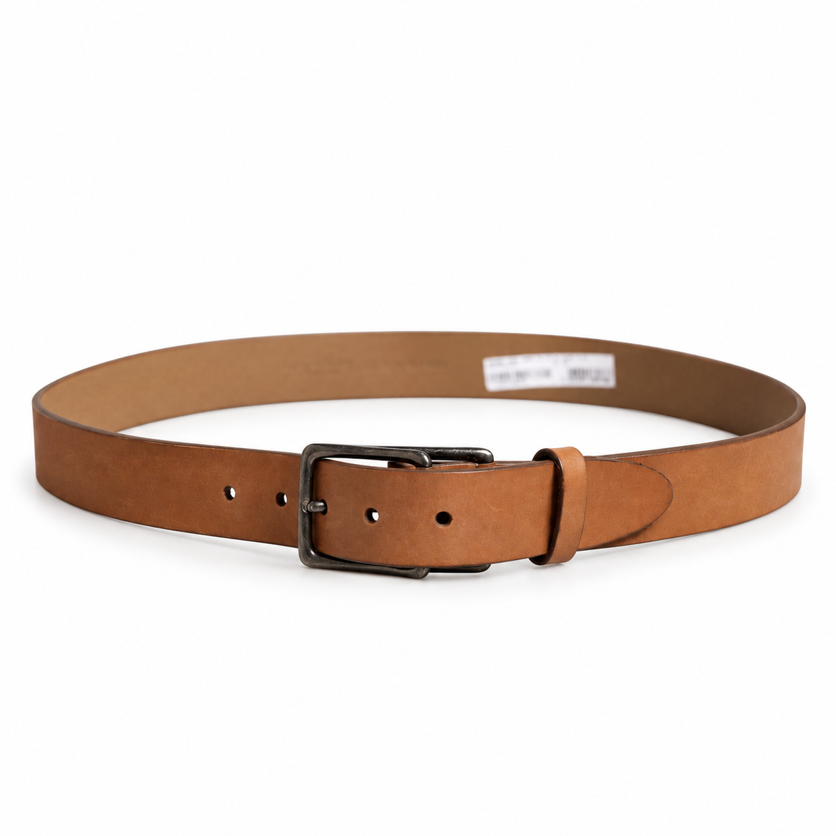 Men's belt Dolce & Gabbana SKU: BC3953 A1203 80999 full length front view