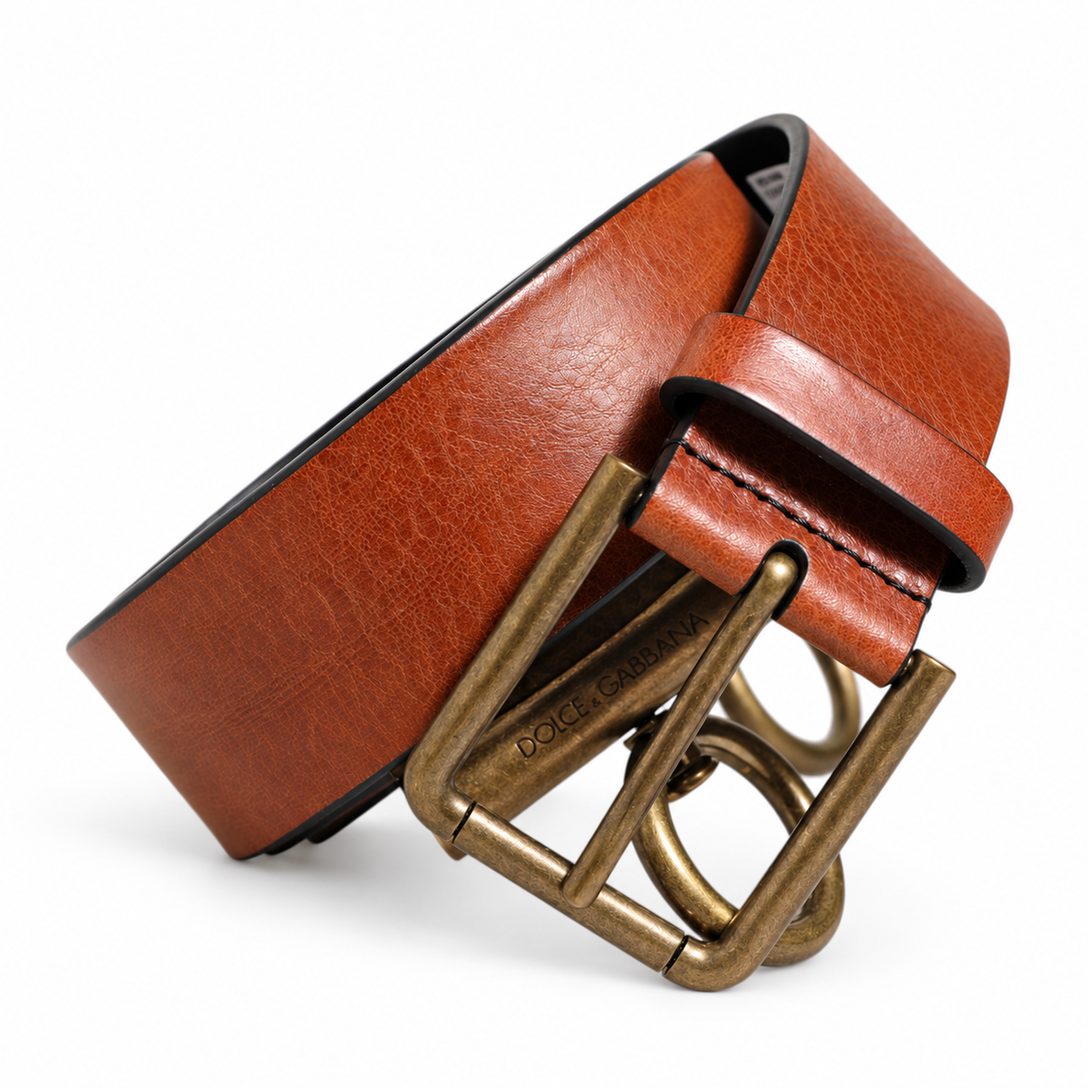 Men's belt Dolce & Gabbana SKU: BC4594 AV480 - front view