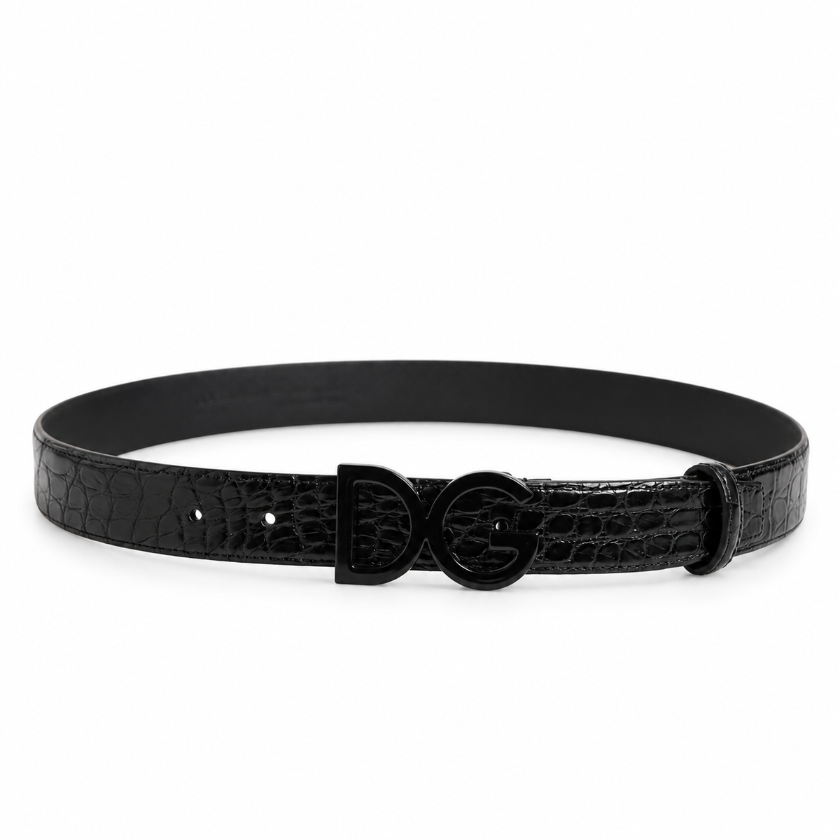 Men's belt Dolce & Gabbana SKU: BC4129 B2088 - full belt view