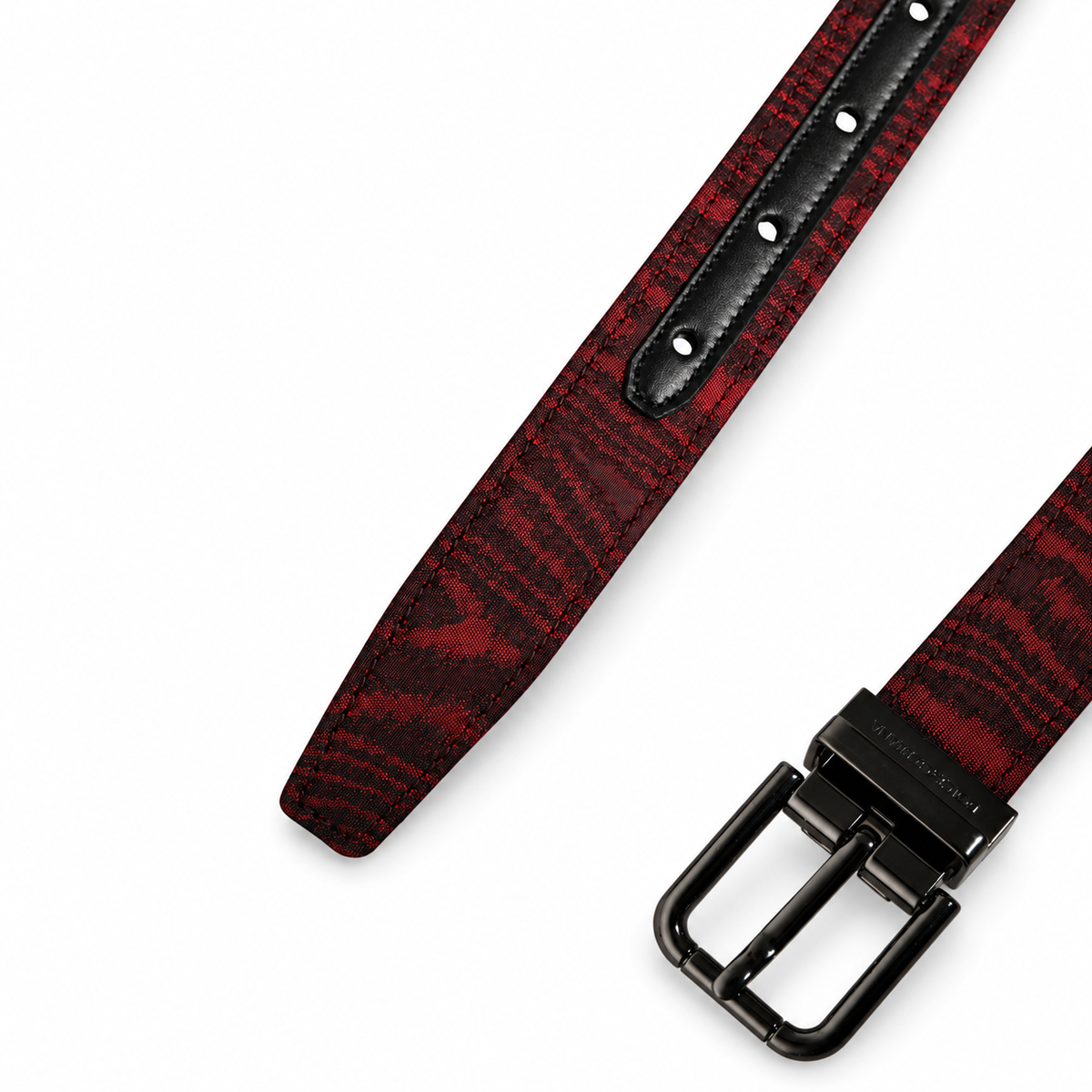 Men's belt Dolce & Gabbana SKU: BC4337 AW199 - buckle and belt tip view