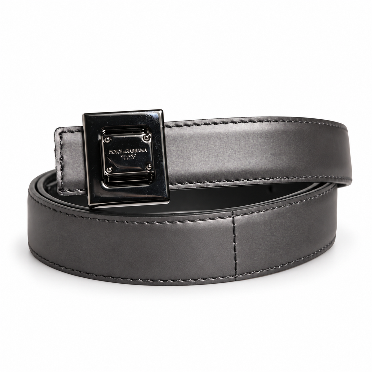 Men's belt Dolce & Gabbana SKU: BC4617 AQ293 - front view