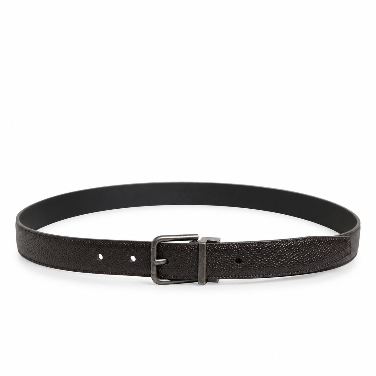 Men's belt Dolce & Gabbana SKU: BC3614 A1828 full length front view